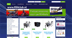 Desktop Screenshot of fietsaccessoires.rihclub.nl